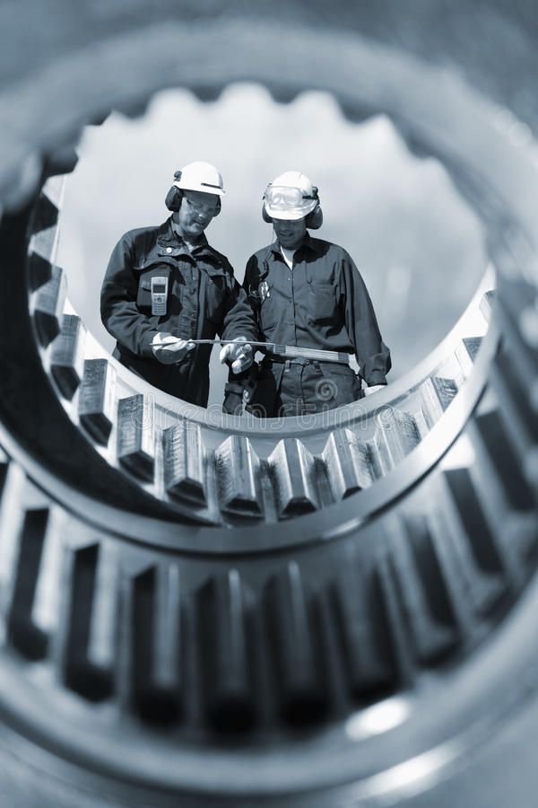 Industrial workers